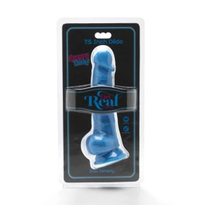 GET REAL - ONNELIKUD PEENISED 19 CM PALLIDEGA SININE